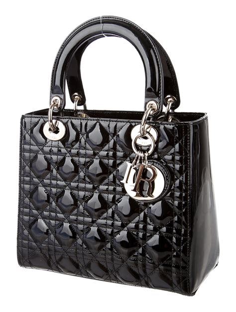 black leather dior bag|most popular christian Dior bag.